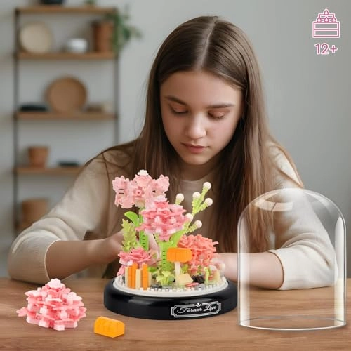 Flower Bouquet Building Set - 624 piece(s)