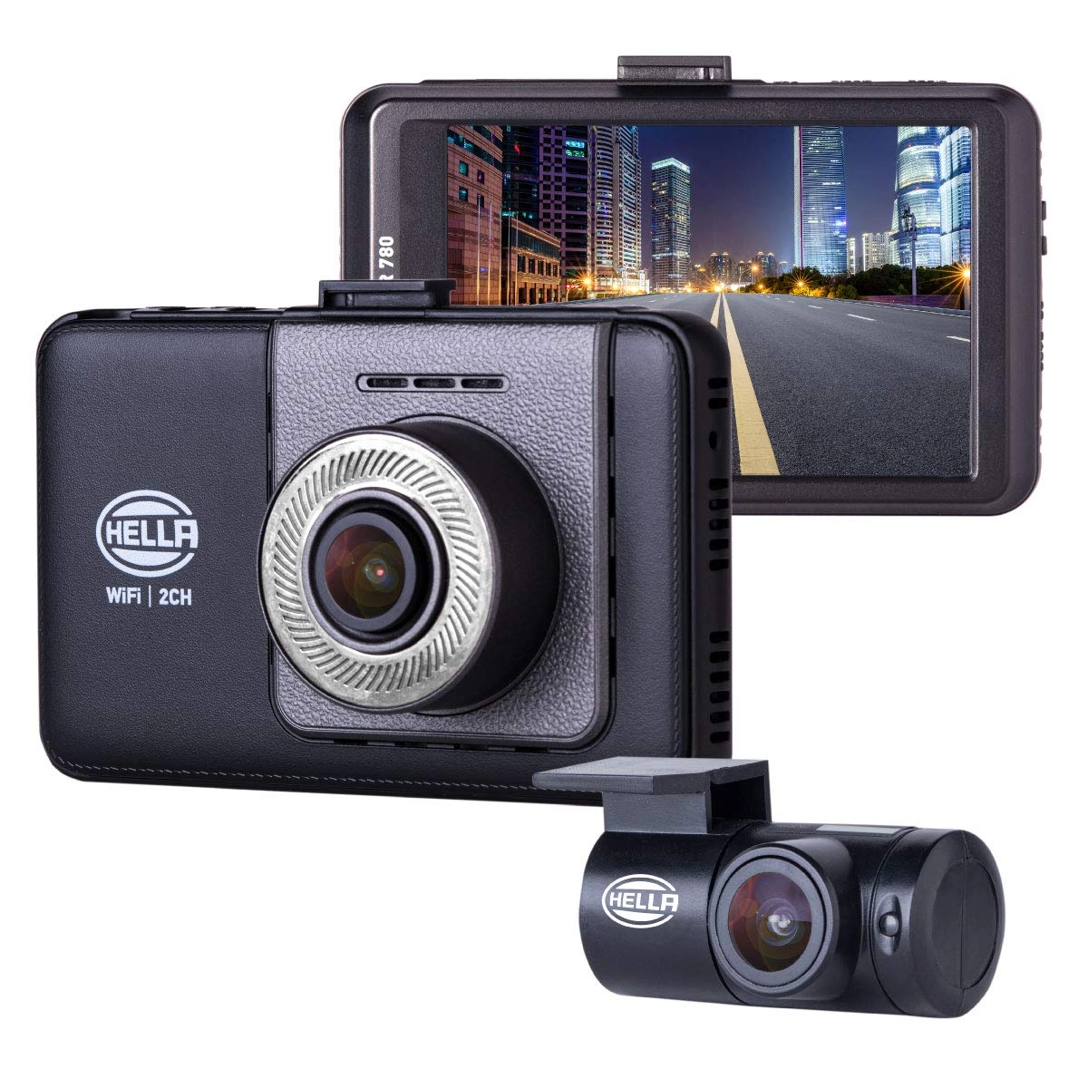 Hella KGaA Hueck & Co. HELLA 8XX 358 052-401 Rear & Front Dash Cam DR 780