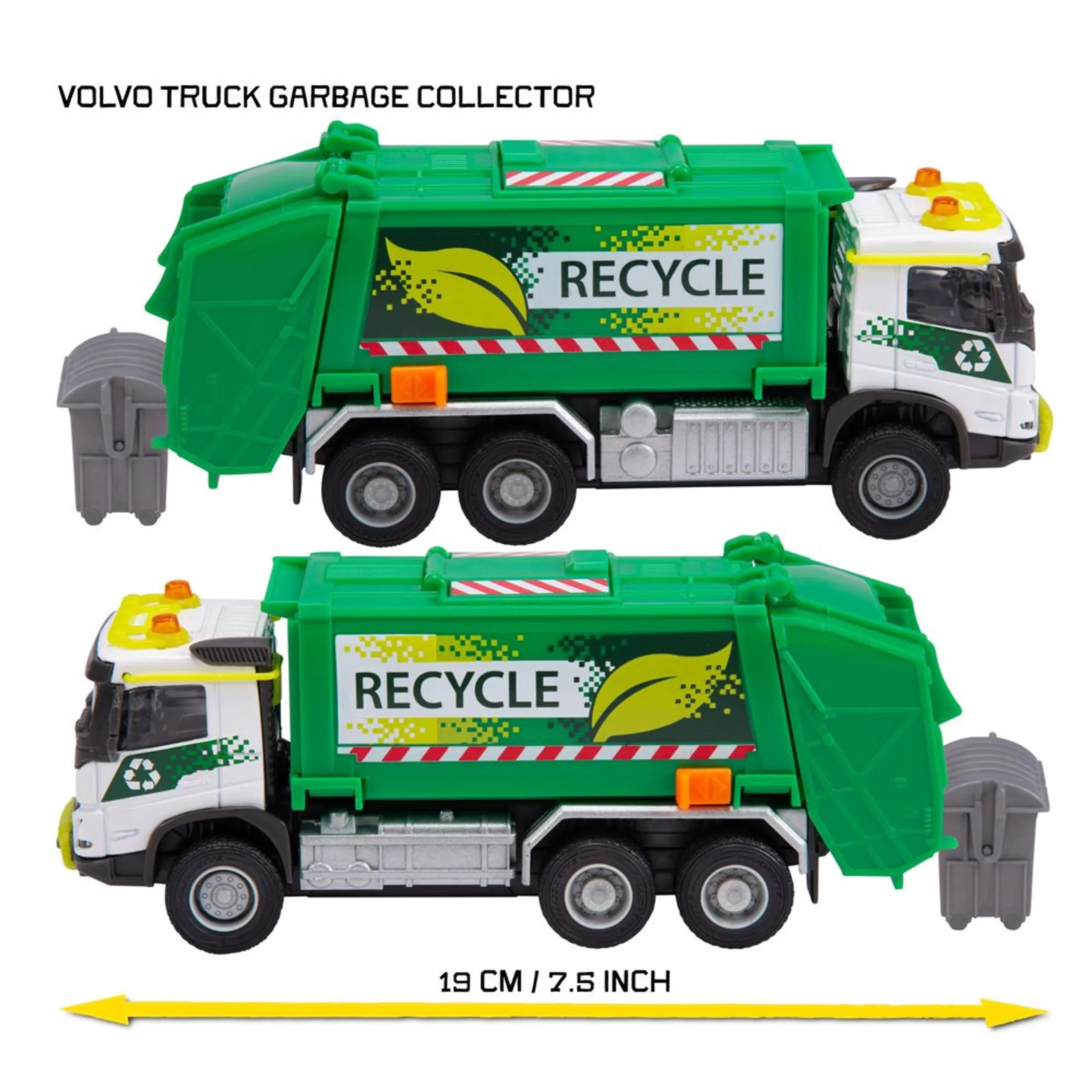 Volvo FMX Garbage Truck - 19 cm