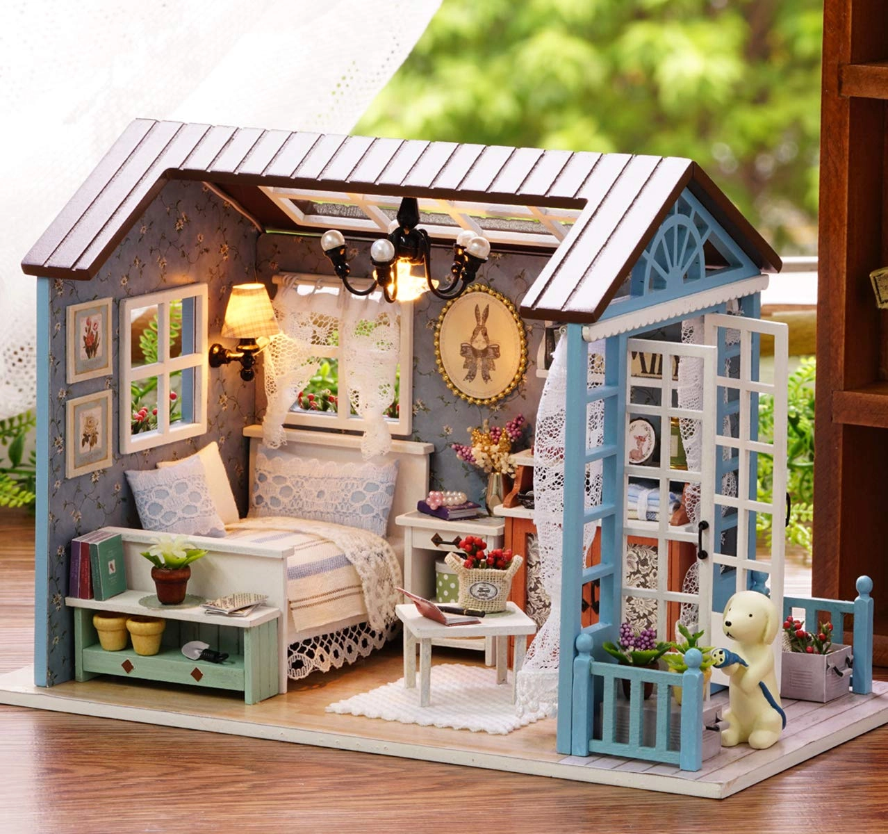 DIY Miniature Dollhouse Kit - Warm Moment 1:24