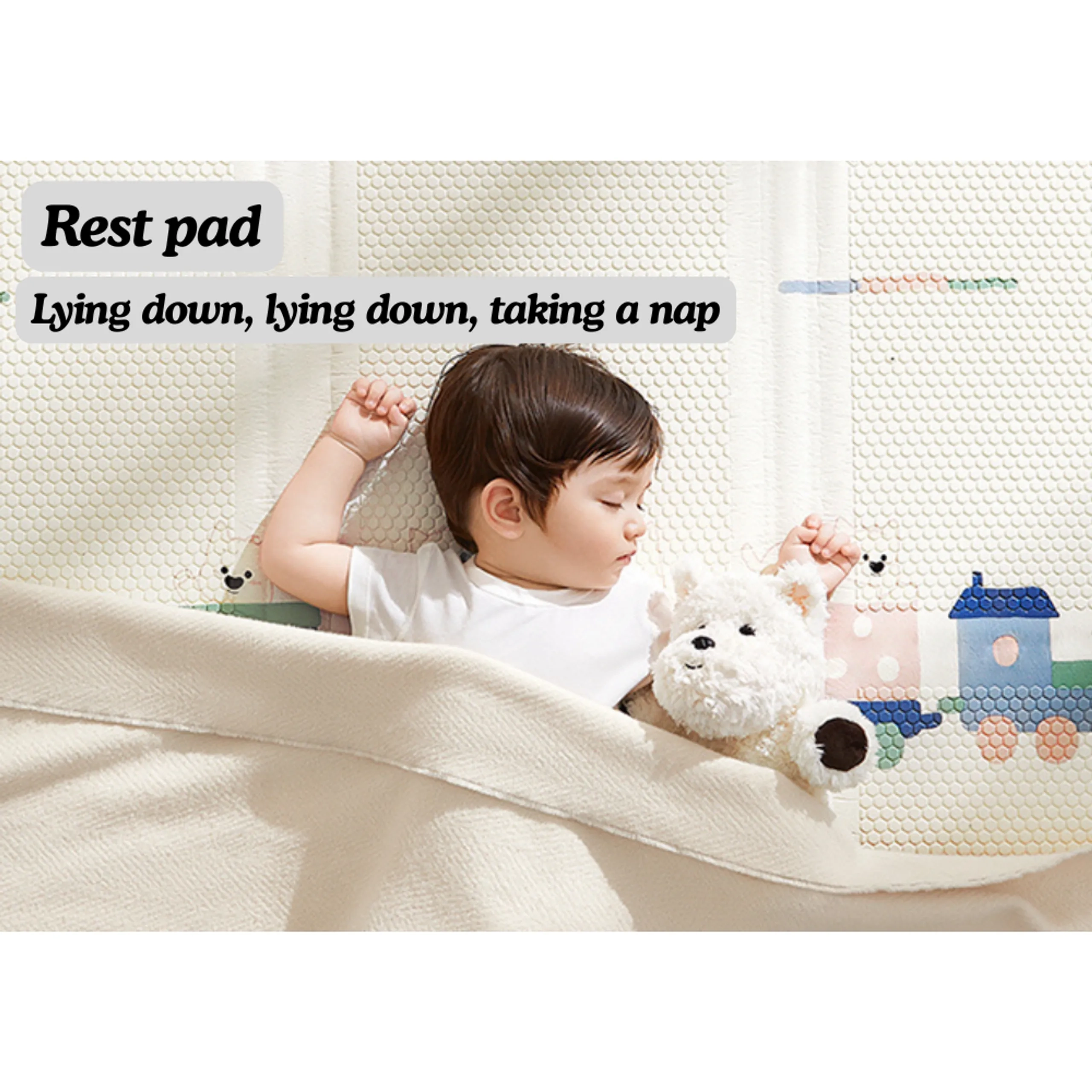 Reversible Puzzle Playmat - Suitable for 0 month and above