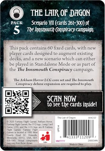 Arkham Horror: The Card Game: The Lair of Dagon