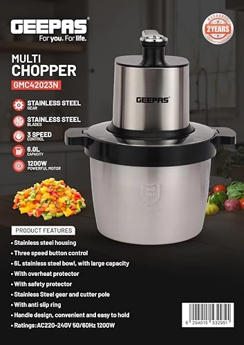 GMC42023 - 6 Liters 1000 watts