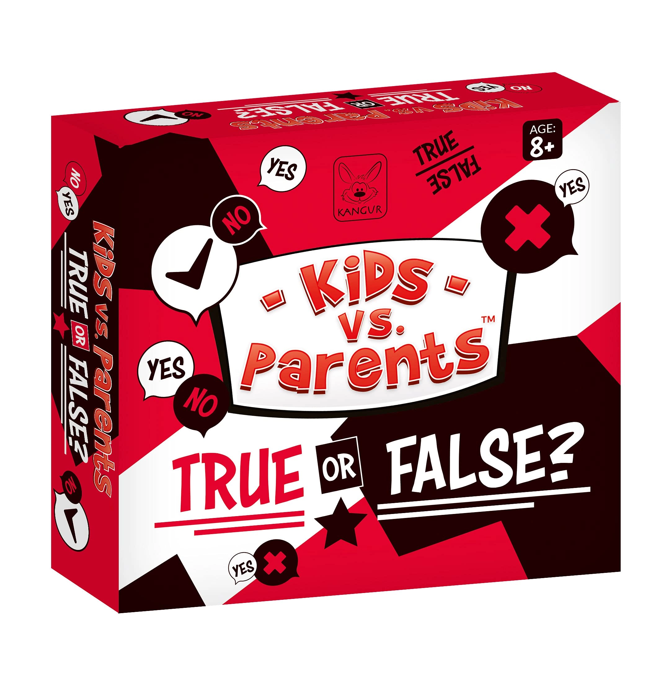 Kids vs Parents: True or False - Card Game