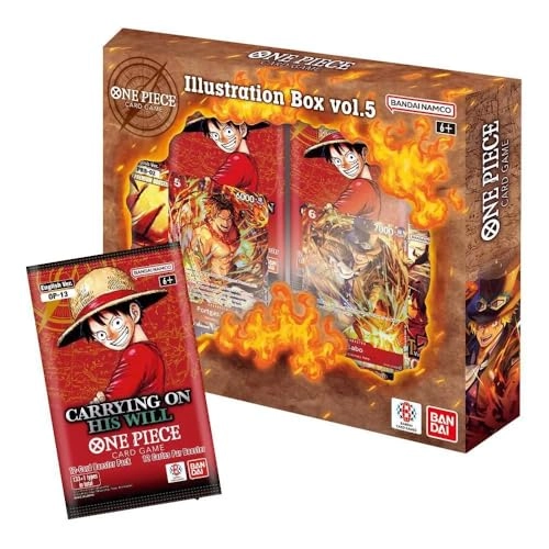 One Piece TCG Illustration Box Vol. 5 (IB-05) - 4 Packs Promos