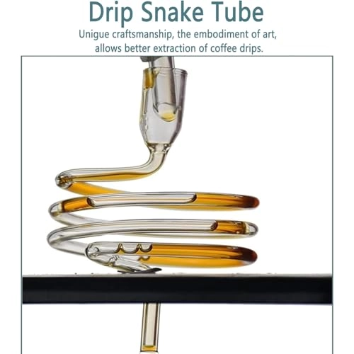 Cold Brew Drip Coffee Maker - 800ml High Borosilicate Glass