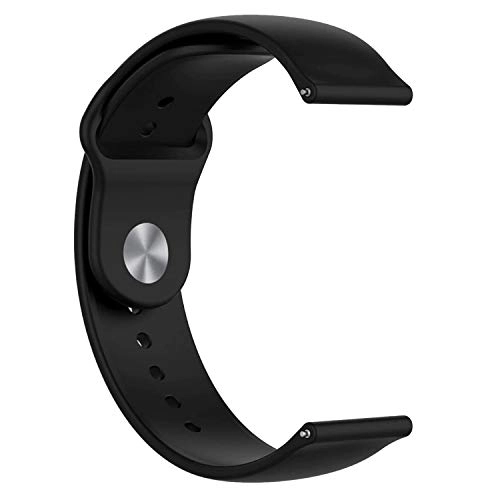 Watch Band for Huami Amazfit Gtr 2 - Silicone Black 22mm