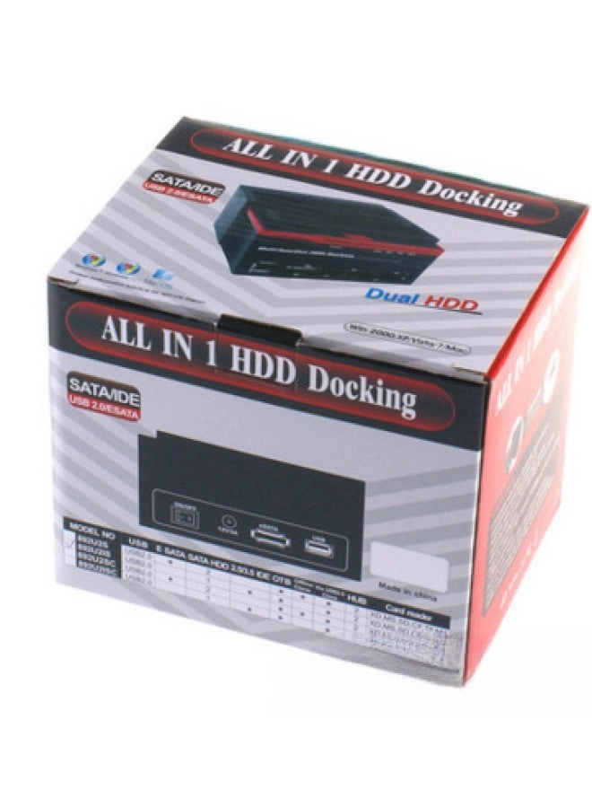 Dual-disk USB 3.0 Hard Disk Base