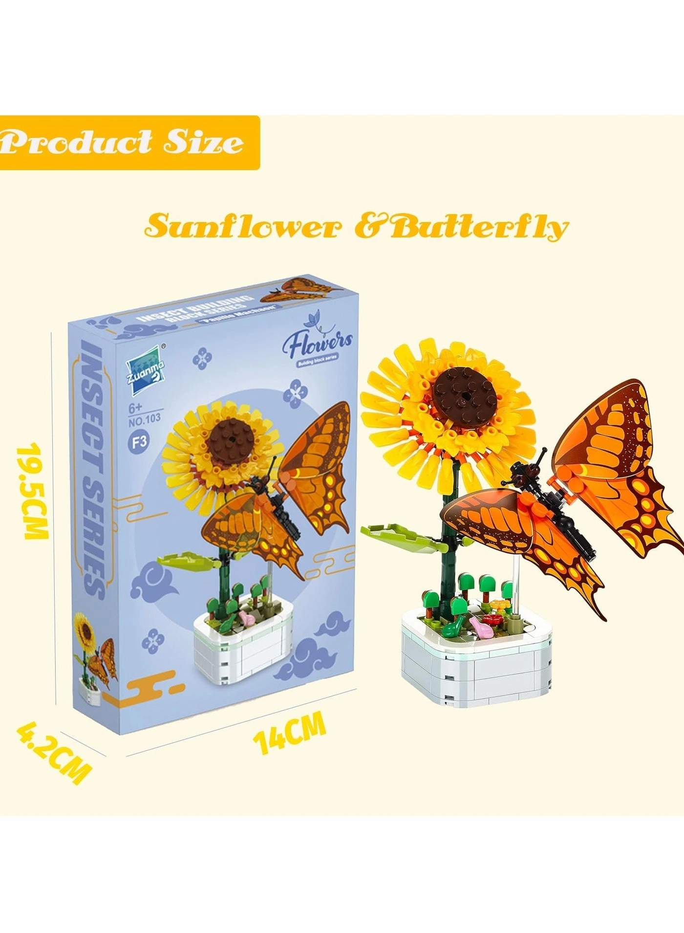 Clivia crystal flower pot - Over 3 Years Old 141 pieces