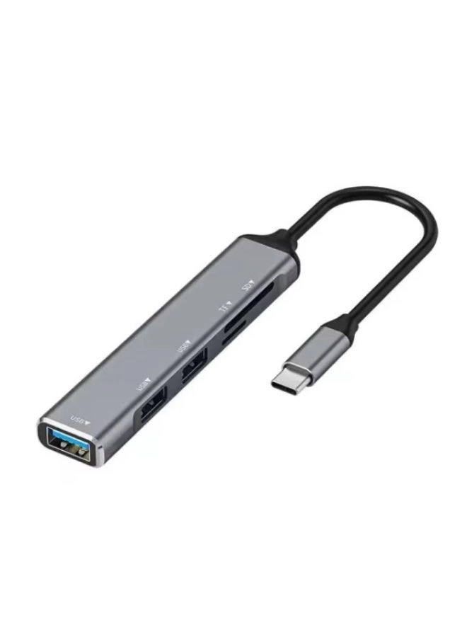 USB To Multi-Function Adapter - 5 IN 1 USB-C Hub