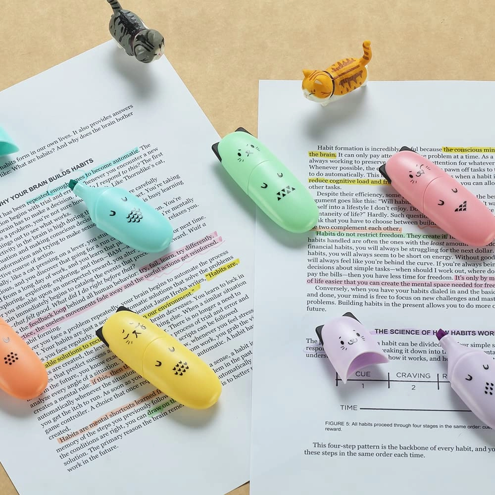 Highlighter Pen - Multicolored Chisel