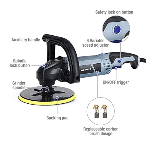 Buffer Polisher - 1200W 7-inch