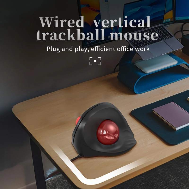 Wired Trackball Mouse - USB
