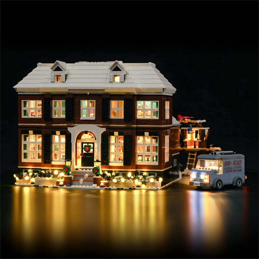 MZA STORES LED Light Kit Compatible with Lego Ideas Home Alone - 21330