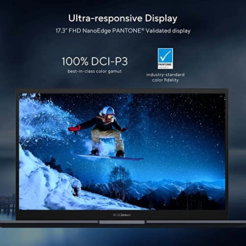 Zenbook Pro 17 UM6702RA - 17.3'' Ryzen 7 6800H 8GB DDR5 512GB SSD