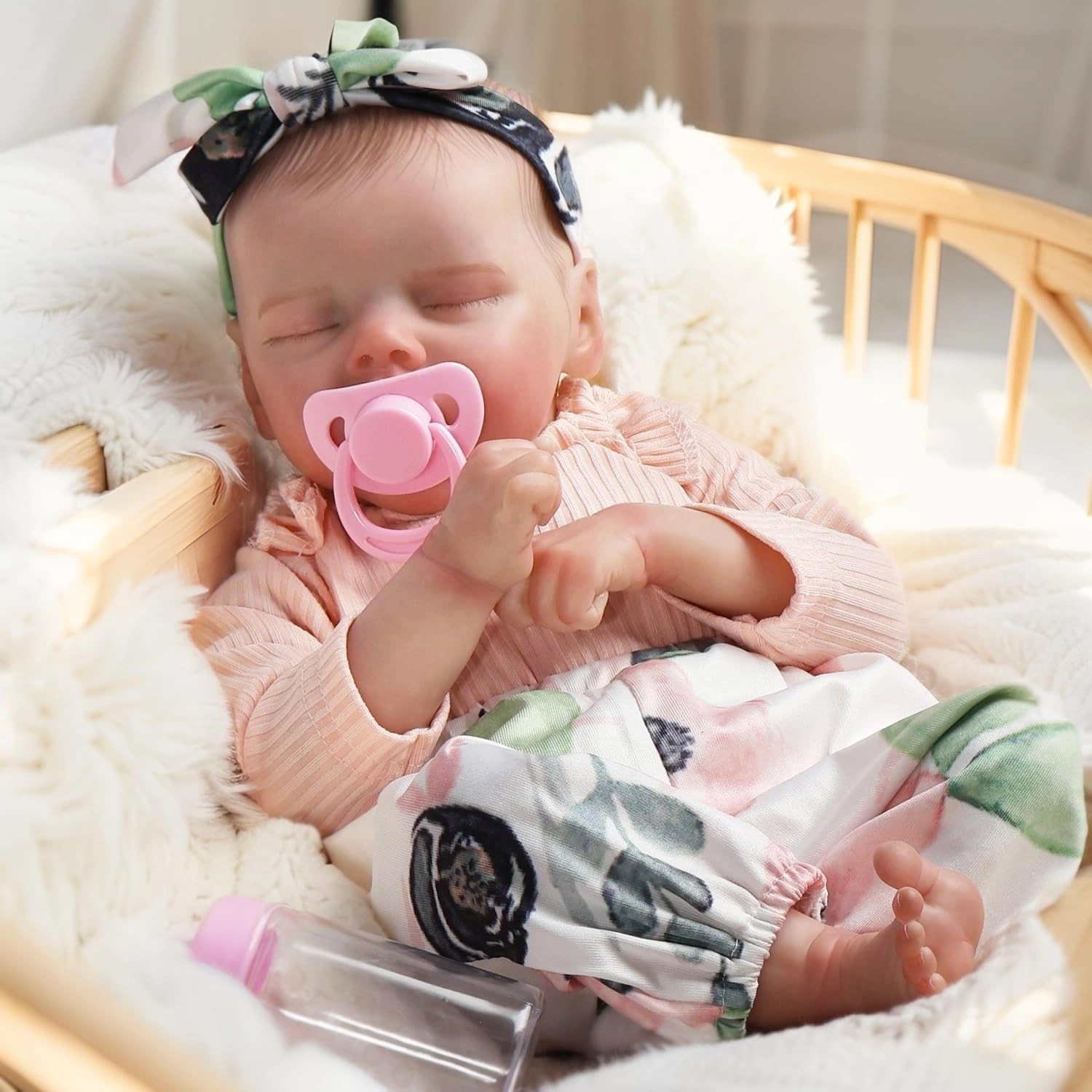 DAYOFF KIDS Reborn Baby Doll - 18 Inch Vinyl Body Ages 3+