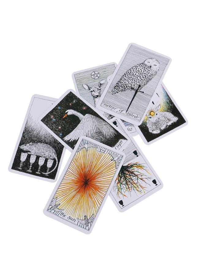 Wilderness Unexplored Tarot Deck - 78 full-color tarot cards
