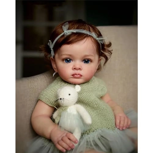 Reborn Baby Doll - 21 Inch Silicone Vinyl Weighted Body