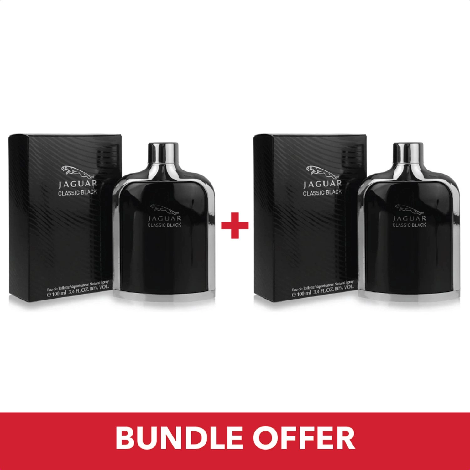 Classic Black Eau de Toilette 100ml Bundle