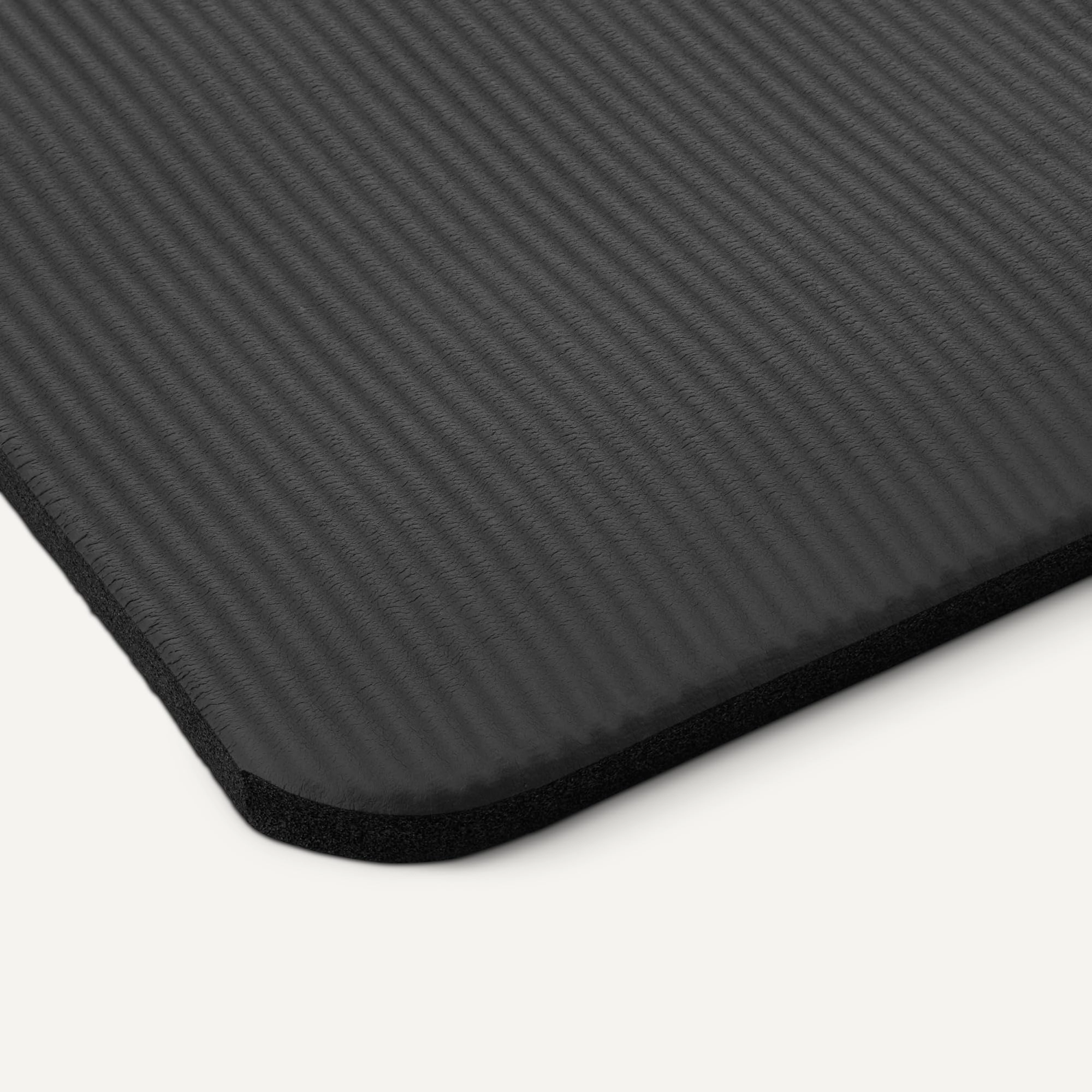 Extra Thick Exercise Yoga Mat - Foam 1-inch