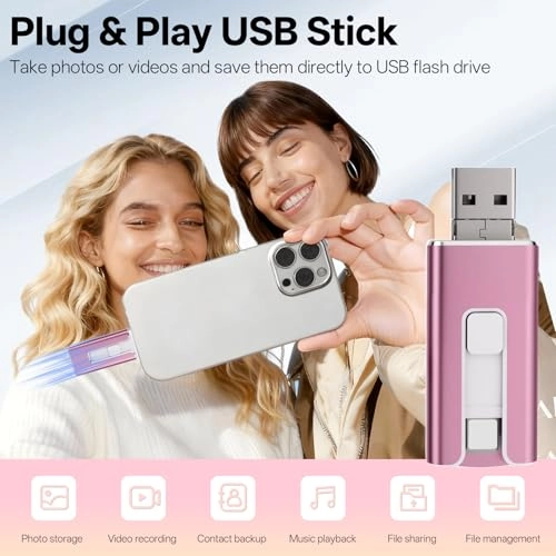 USB Stick - USB 3.0 Lightning Micro USB USB-C 256GB