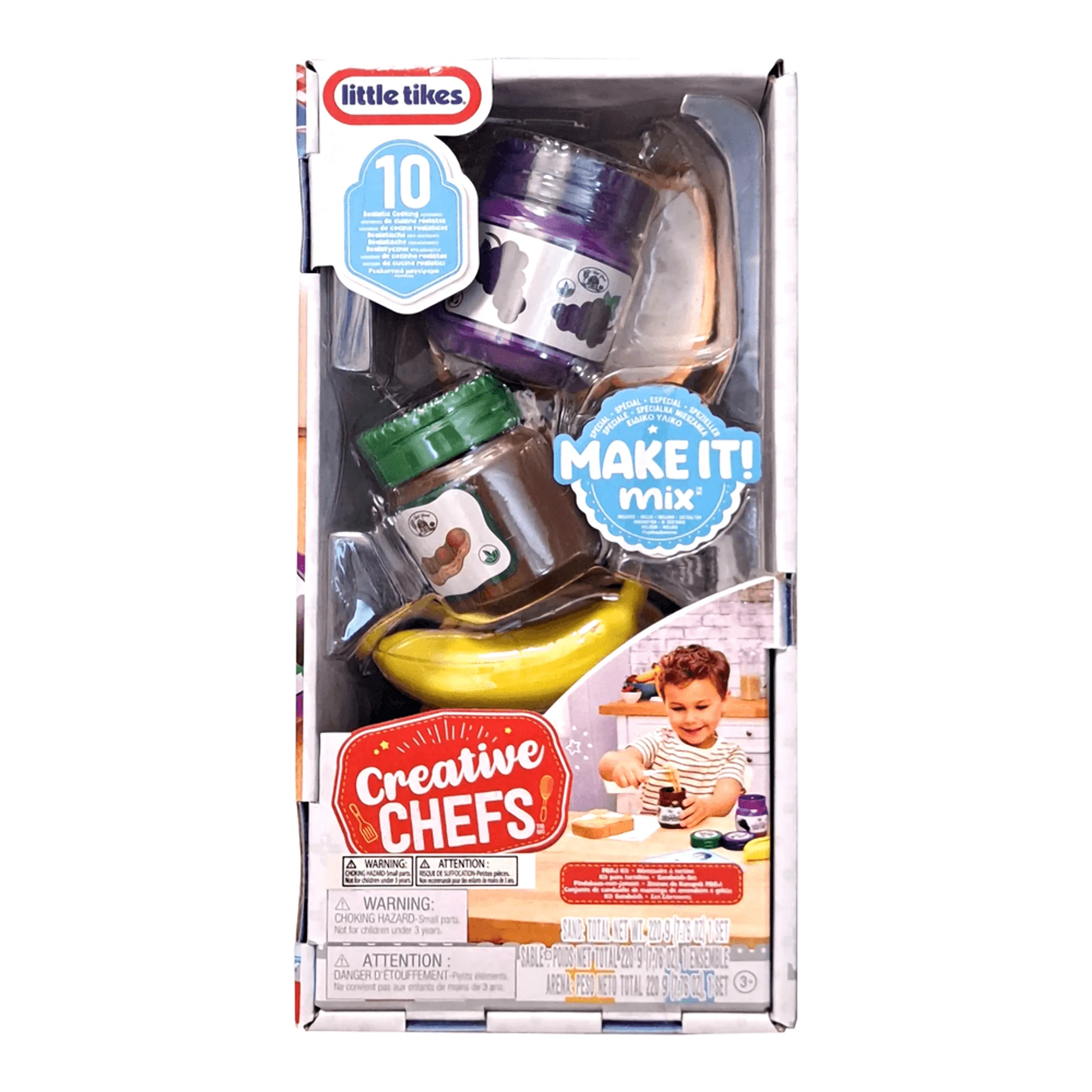 Little Tikes Creative Chefs Peanut Butter & Jelly Kit - 10 Pcs (816-LIT_643873)