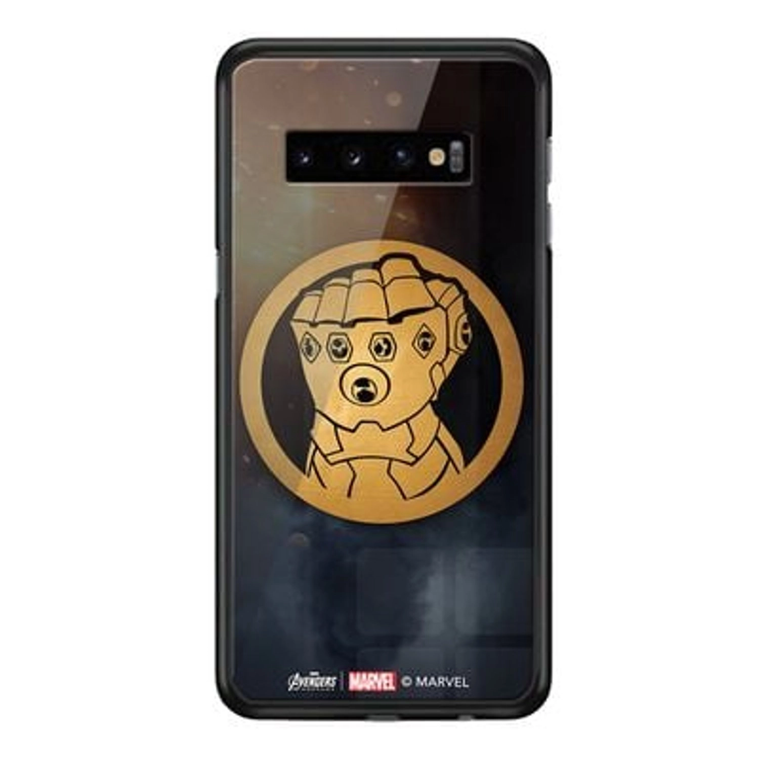 Wackylicious Infinity Gauntlet Back Case for Galaxy S10 Plus