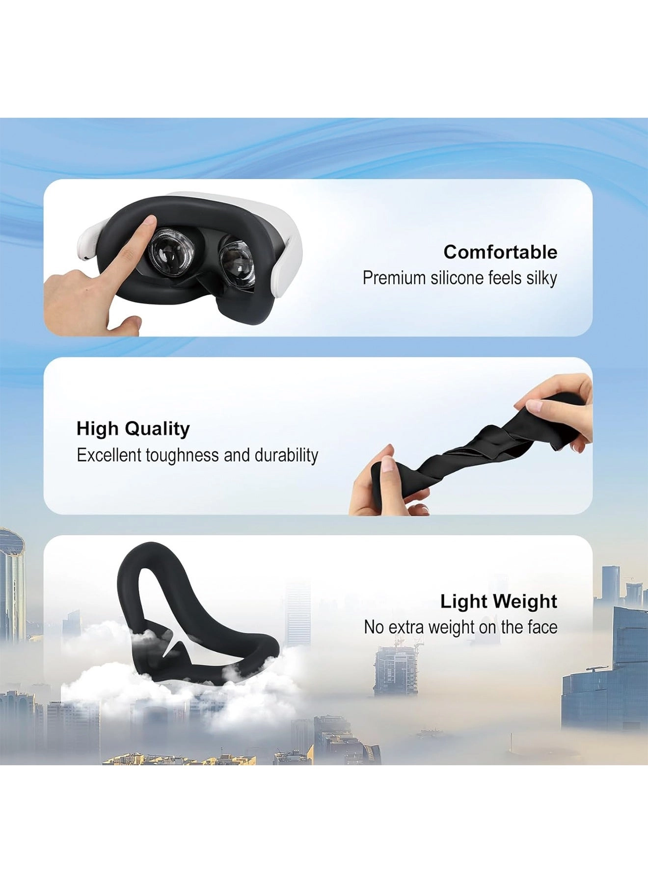 VR Silicone Face Pad Cover