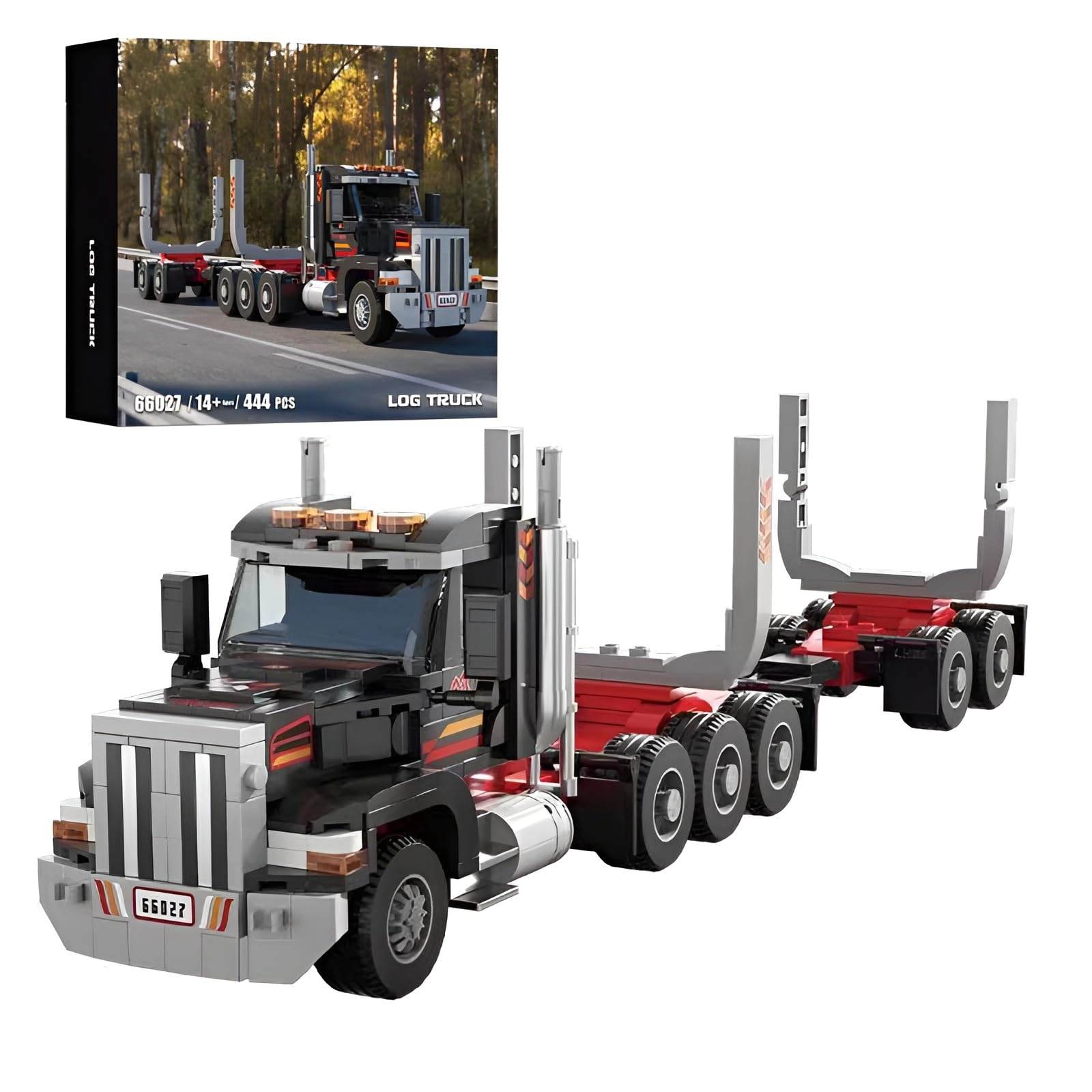 SymGrpu City Ametican Log Truck - 444 pcs