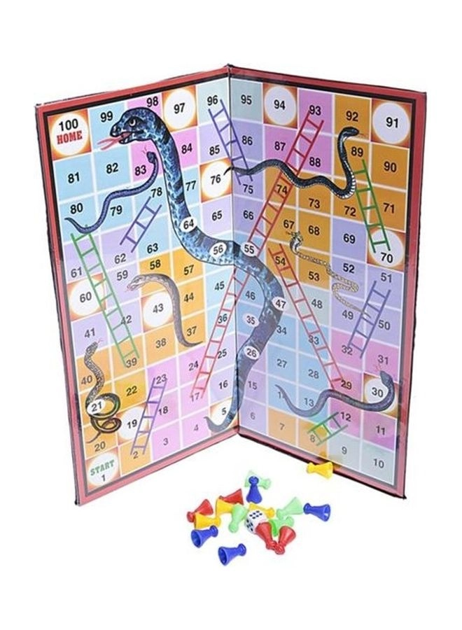 BJM Snakes And Ladders - 2-In-1