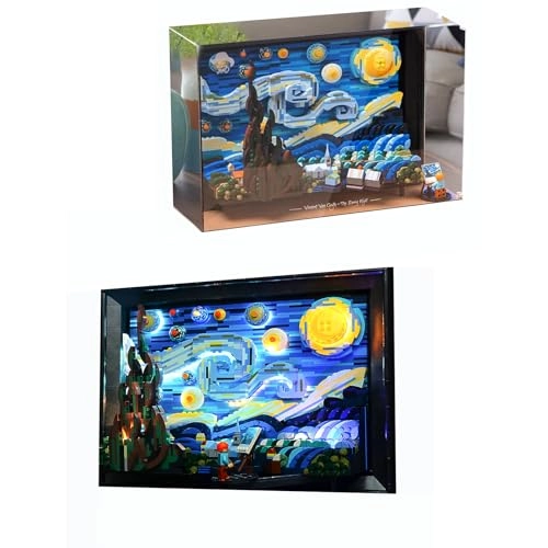 Light for LEGO 21333 Vincent-Gogh The Starry-Night - 3mm Acrylic