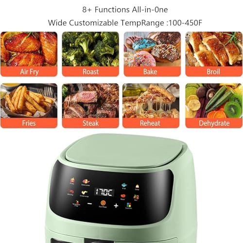 Visual Window Air Fryer B0DF72ZB2T