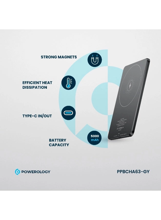 PPBCHA63-GY - 5000mAh 15W