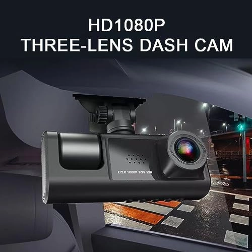 Triple Lens Car - 10800P 480P 480P