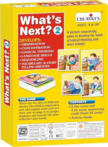 What's Next -2 - 3 years and up 56 pieces