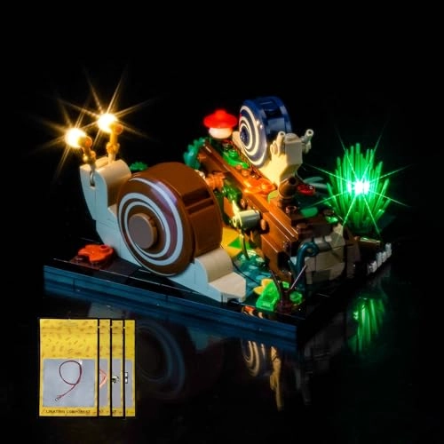 LED Light Set - Compatible with 40788 Friendly Snails USB/Battery
