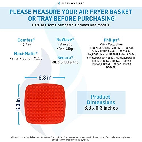 Air Fryer Accessories - Silicone 3 pieces