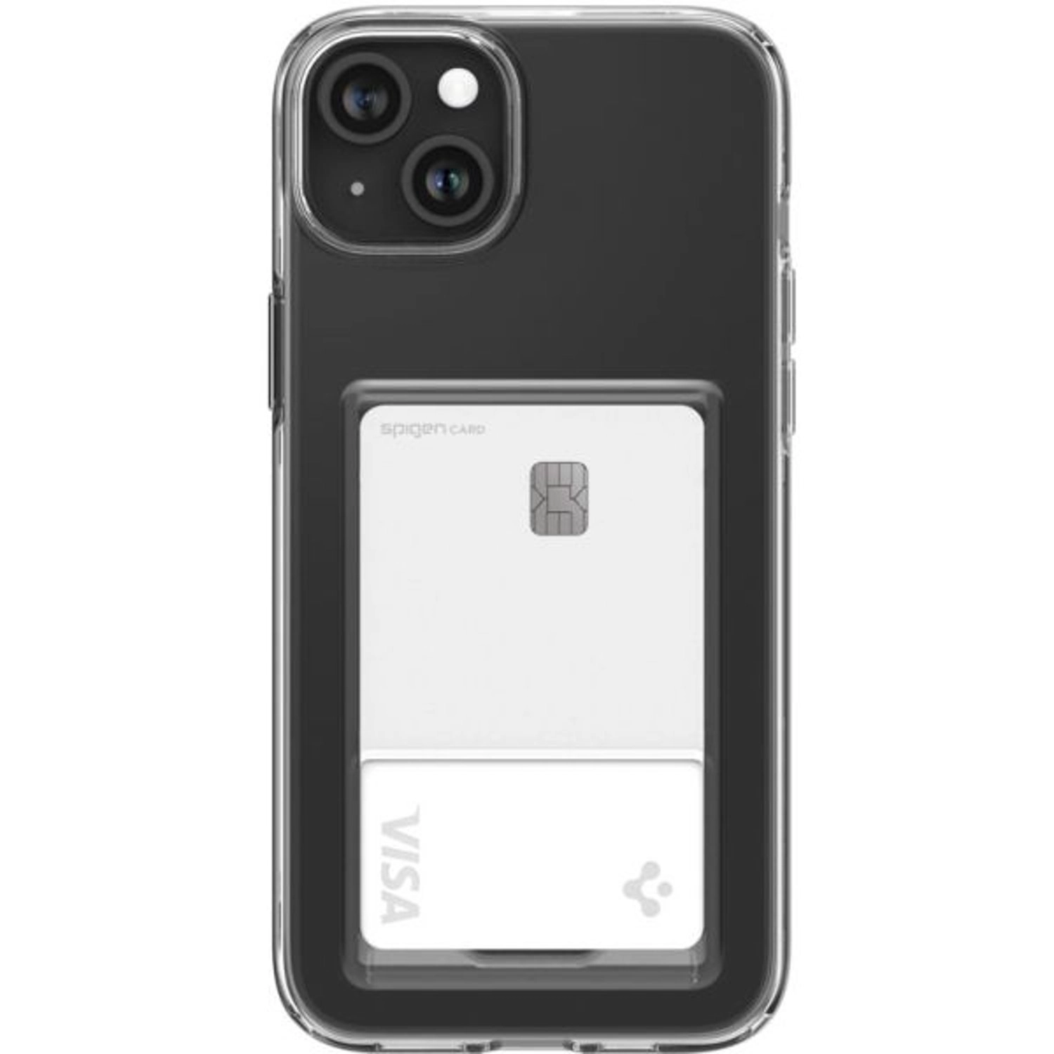 Crystal Slot Case for iPhone 15