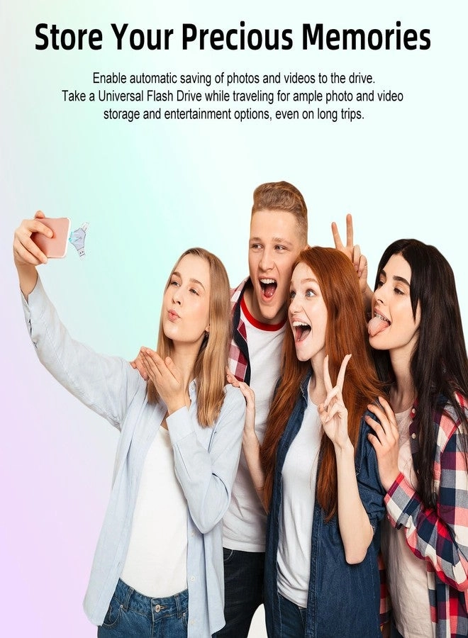 USB 3.0 Flash Drive - Lightning/Type-C/USB for iPhone 128GB