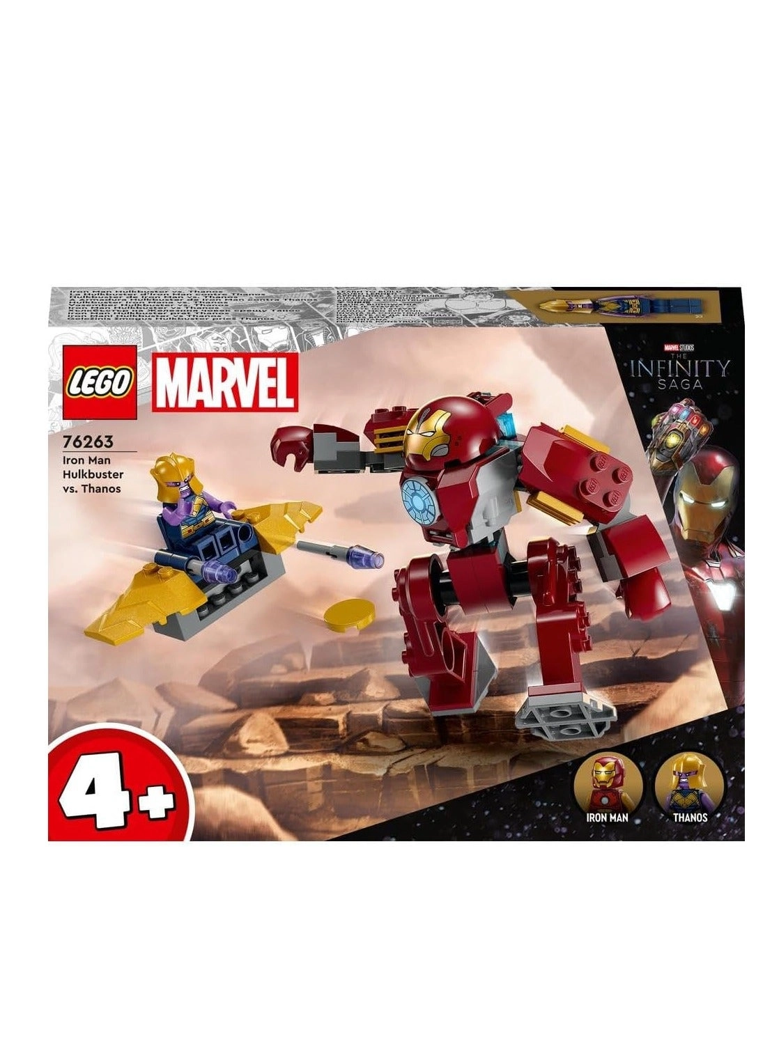 Marvel Iron Man Hulkbuster vs. Thanos