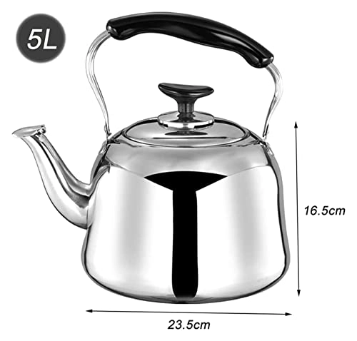 Stovetop Induction Whistling Kettle - 5L