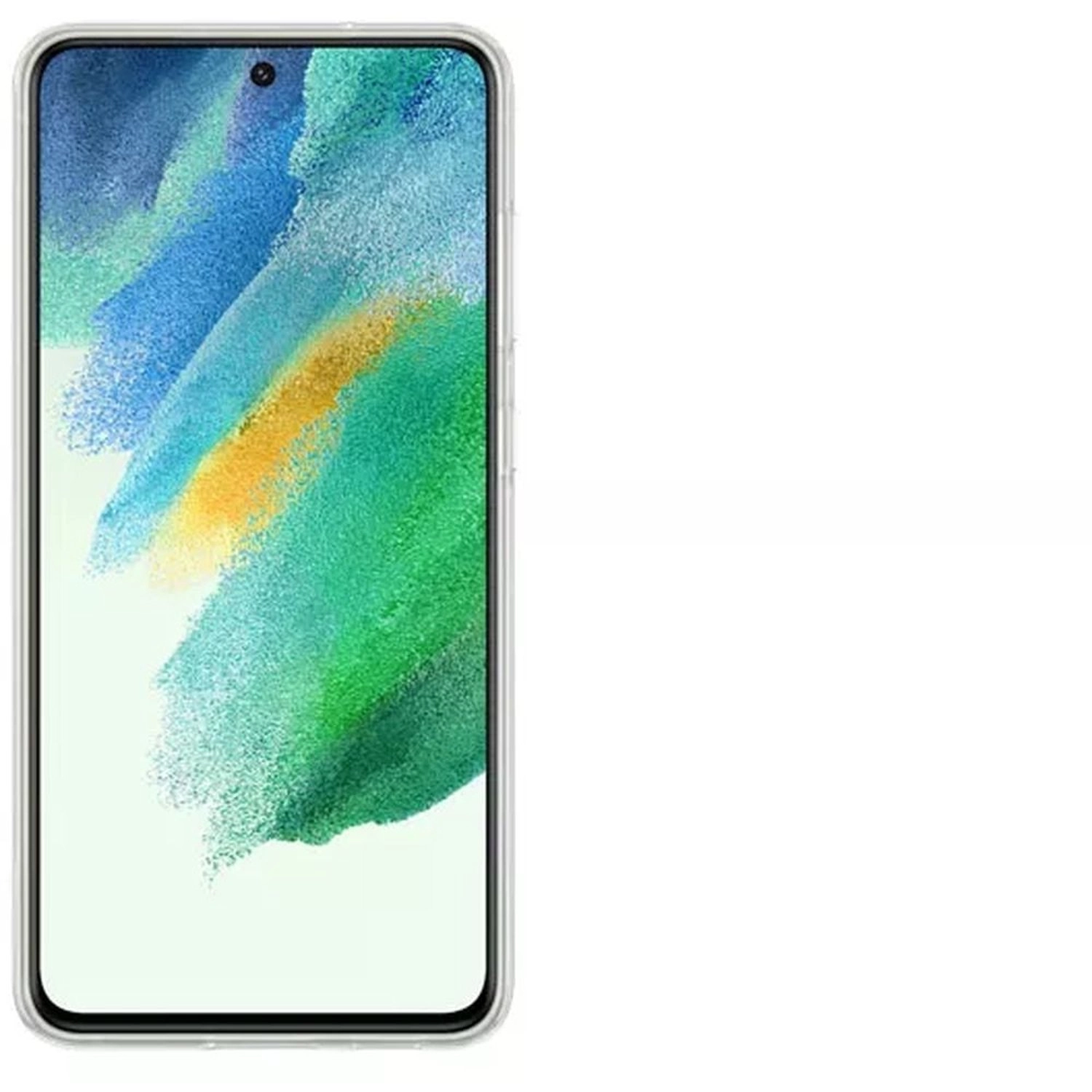 Clear Standing Cover Galaxy S21 FE - Thermoplastic Polyurethane Case