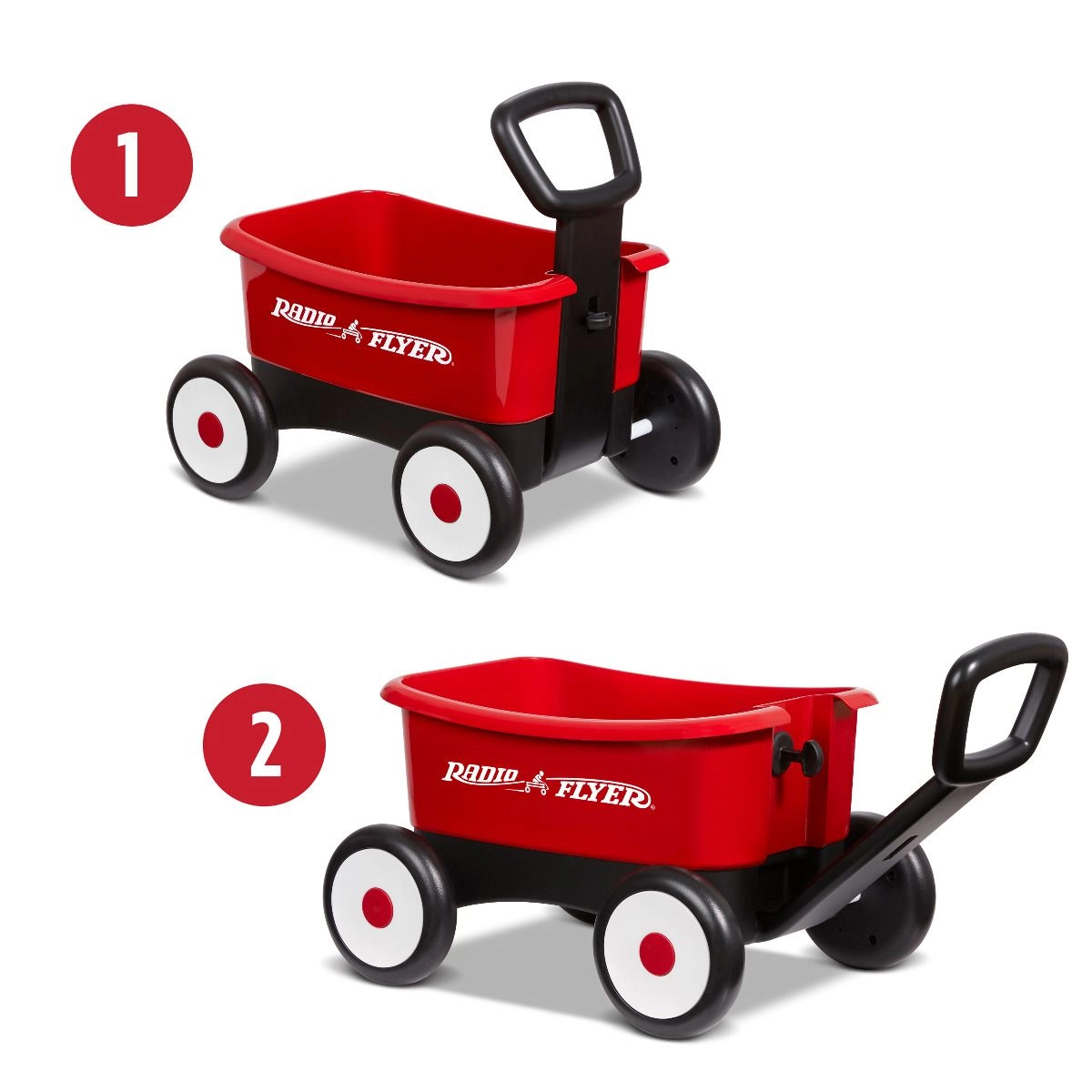 Push & Play Walker Wagon - Red 1+