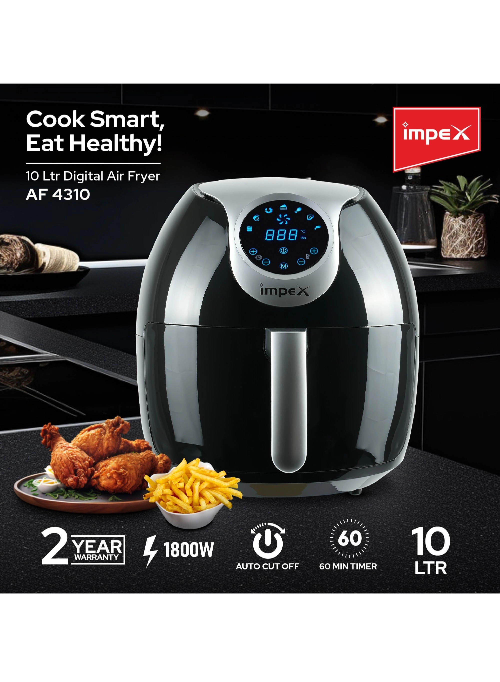 Digital Air fryer AF 4310
