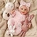 Reborn Baby Doll - 12 Inch Vinyl Full Body Preemie Gift Set Ages 3+