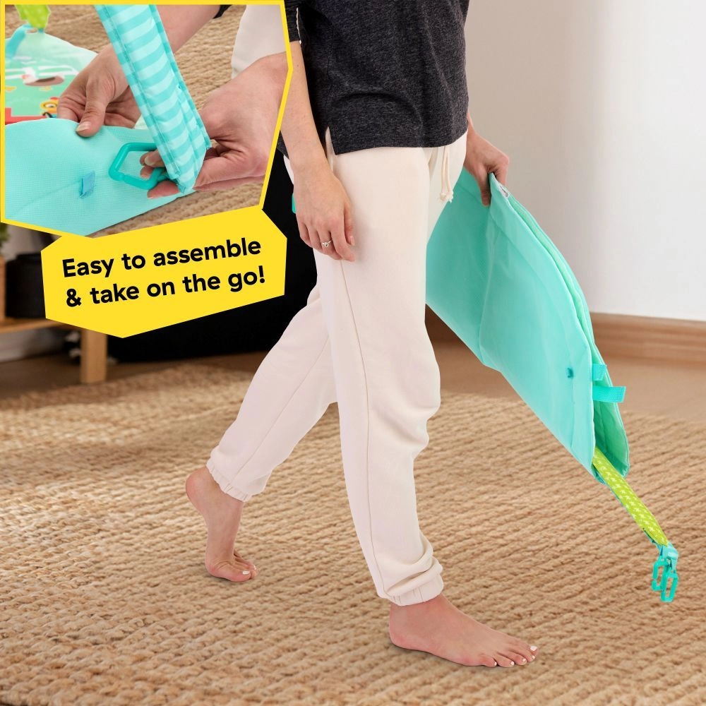 4-in-1 Kickin’ Tunes Musical Meadow Music & Language Discovery Gym - 0 months