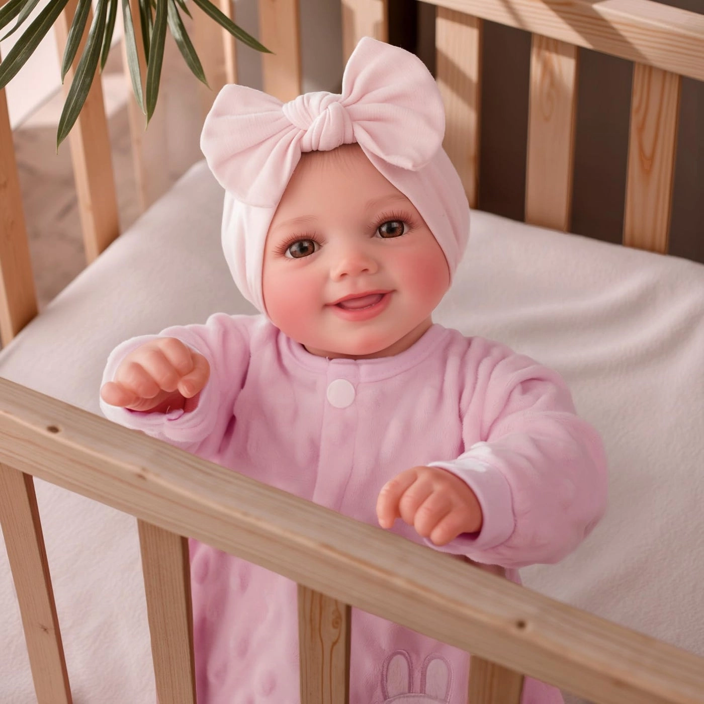 Reborn Baby Doll - 17 Inch Soft Vinyl Can Drink & Pee Ages 3+