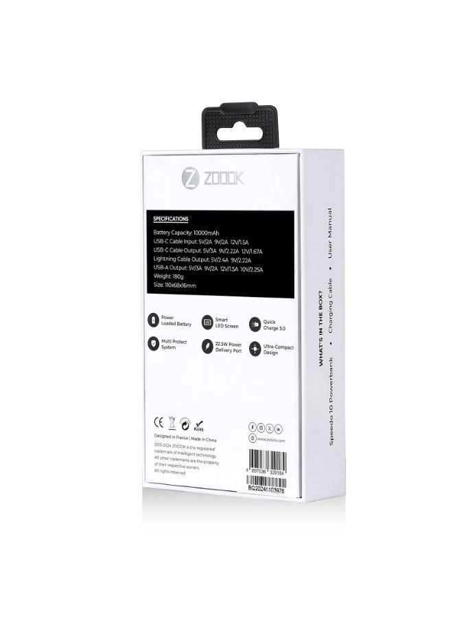 Power Bank - 10000mAh 22.5W