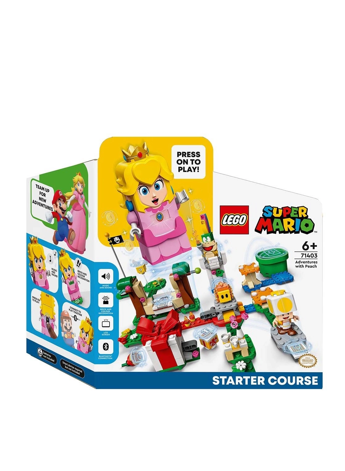 Super Mario Adventures with Peach Starter Course (71403) - Ages 6+