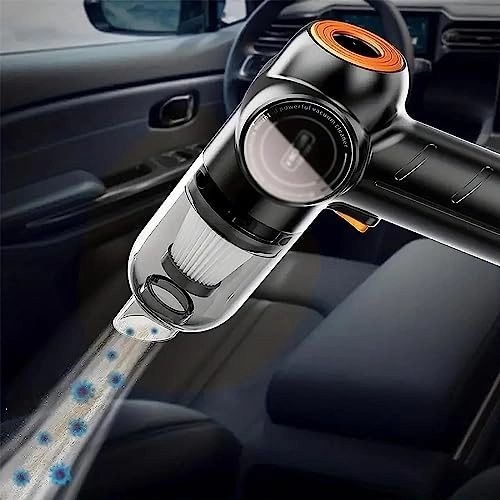 Mini Car Vacuum Cleaner - 9000PA Cordless Rechargeable